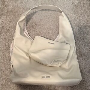 Steve Madden Slouchy Tote & Cosmetic Bag